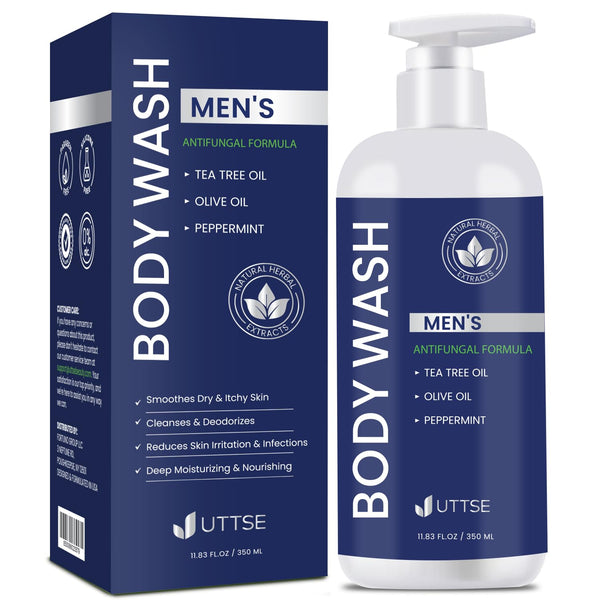 Tea Tree Body Wash: Antifungal Soap for Men 11.8fl oz/350mL