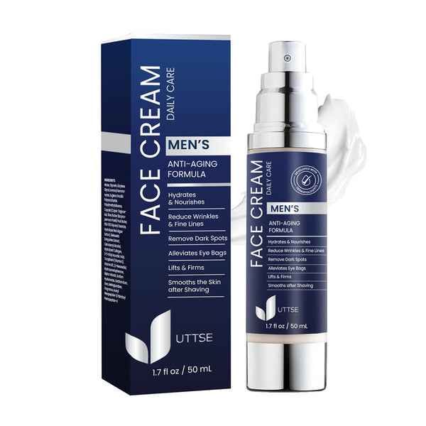 6-in-1 Mens Face Moisturizer: Face Cream for Men 1.7 fl oz