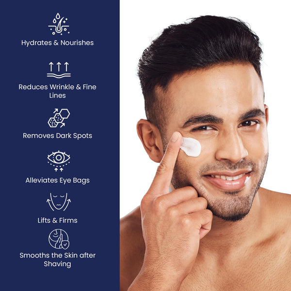 6-in-1 Face Cream for Men Anti Aging & Wrinkle Cream for Men – 1.7 oz.